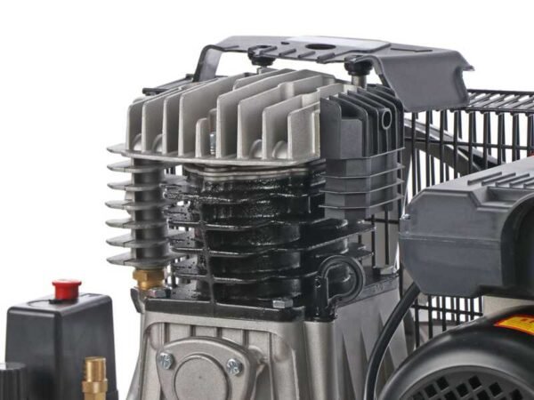 Compressore aria da 100 litri 1500W elettrico 3 Hp 8 Bar incluso KIT - immagine 4