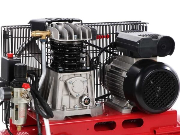 Compressore aria da 100 litri 1500W elettrico 3 Hp 8 Bar incluso KIT - immagine 10